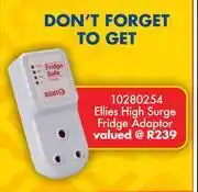 Russells Ellies High Surge Fridge Adapter offer