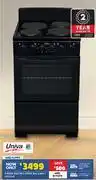 Russells Univa 4 Plate Electric Stove BLK U405-1 offer
