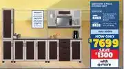 Russells Greyston 3 Piece Kitchen Unit offer