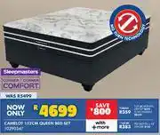 Russells Sleepmasters Camelot 152cm Queen Bed Set offer