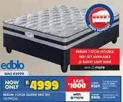 Russells Edblo Berlin 152cm Queen Bed Set offer