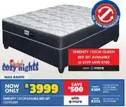 Russells Cozy Nights 137cm Double Bed Set offer