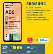 Russells Samsung Galaxy A06 Light Blue offer