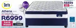 Sleepmasters Serta Athena 152cm Queen Bed Set offer