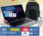 Russells Packard Bell Montenero C82 Pro Laptop Backpack + Mouse Bundle offer