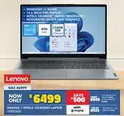 Russells Lenovo Ideapad 1 Intel Celeron Laptop offer