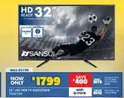 Russells Sansui 32 LED HDR TV-SLED32HDR 10061129 offer
