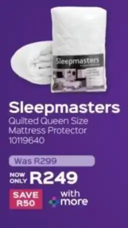 Sleepmasters Sleepmasters Quilted Queen Size Mattress Protector offer