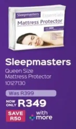 Sleepmasters Sleepmasters Queen Size Mattress Protector offer