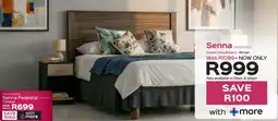 Sleepmasters Steel&Rose Senna Queen Headboard offer