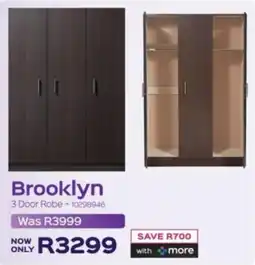 Sleepmasters Brooklyn 3 Door Robe offer