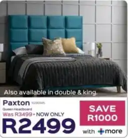 Sleepmasters Paxton Queen Headboard offer