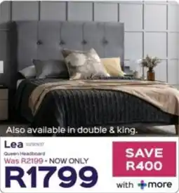 Sleepmasters Lea Queen Headboard offer