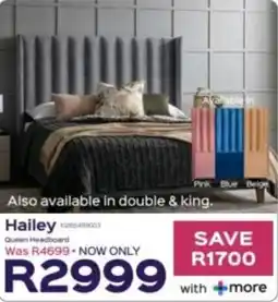 Sleepmasters Hailey Queen Headboard offer
