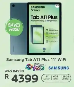 Computer Mania Samsung Tab A11 Plus 11" WiFi offer