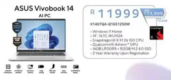 Computer Mania Asus Vivobook 14 offer