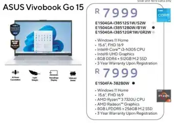 Computer Mania Asus Vivobook Go 15 offer