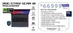 Computer Mania Asus ROG Strix Scar 18 offer