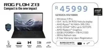 Computer Mania Asus ROG Flow Z13 offer
