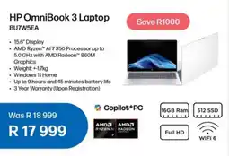 Computer Mania HP OmniBook 3 Laptop offer
