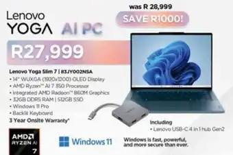 Computer Mania Lenovo Yoga Slim 7 offer