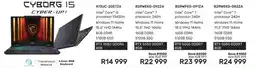 Computer Mania Msi Cyborg 15 Intel Core i5 processor Laptop offer