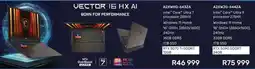 Computer Mania Msi Vector 16 HX AI Intel Core Ultra 7 processor Laptop offer