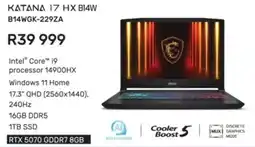 Computer Mania Msi Katana Intel Core i9 processor Laptop offer