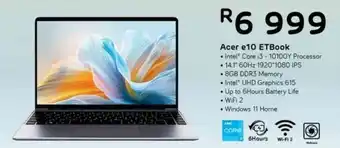 Computer Mania Acer e10 ETBook offer