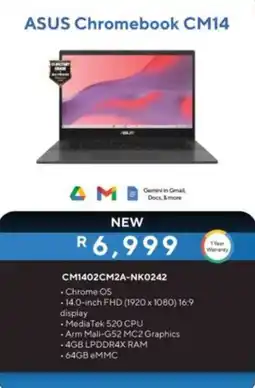 Computer Mania ASUS Chromebook CM14 offer