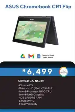 Computer Mania ASUS Chromebook CR1 Flip offer