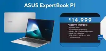 Computer Mania Asus Expert Book P1 offer