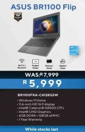 Computer Mania Asus BR1100 Flip offer