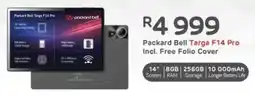 Computer Mania Packard Bell Targa F14 Pro Incl. Free Folio Cover offer