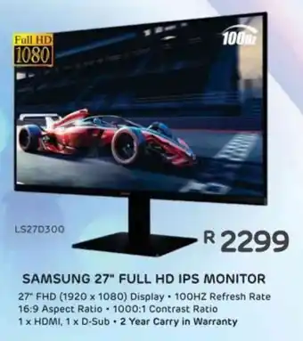 Computer Mania Samsung 27" Full HD IPS Monitor offer