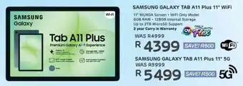 Computer Mania Samsung Galaxy Tab A11 Plus 11" Wifi offer