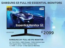 Computer Mania Samsung 24" Full HD IPS Monitor offer