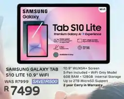Computer Mania Samsung Galaxy Tab S10 Lite 10.9 Wifi offer