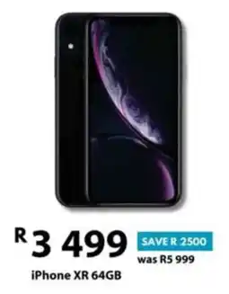 Computer Mania iPhone XR 64GB offer