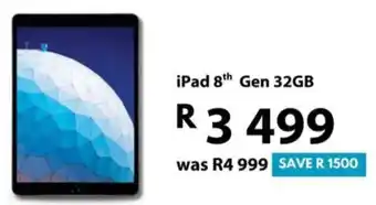 Computer Mania iPad 8th Gen 32GB offer