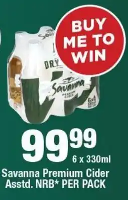OK Liquor Savanna Premium Cider offer