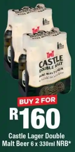 OK Liquor Castle Lager Double Malt Beer offer