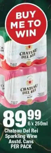 OK Liquor Chateau Del Rei Sparkling Wine offer