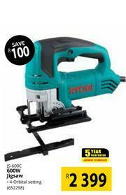 Builders Warehouse Ryobi 600W Jigsaw JS-600C offer
