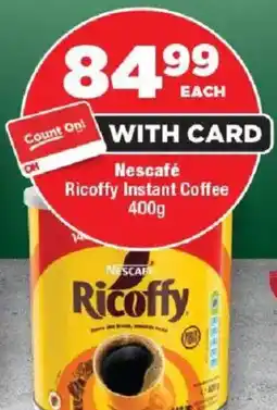 OK MiniMark Nescafé Ricoffy Instant Coffee offer