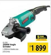 Builders Warehouse Ryobi 2500W Angle Grinder G-235 offer