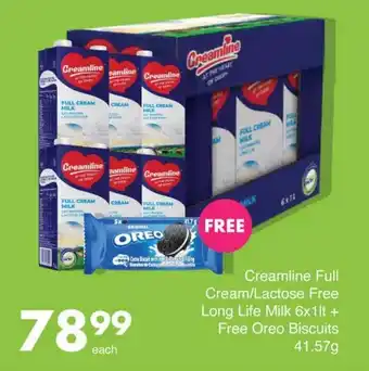 Save Creamline Full Cream/ Lactose Free Long Life Milk offer