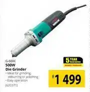 Builders Warehouse Ryobi 500W Die Grinder G-600C offer