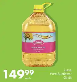 Save Save Pure Sunflower Oil offer