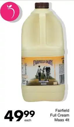 Save Fairfield Full Cream Maas offer